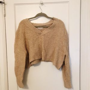 cropped sweater
